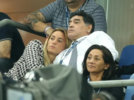 Ex novia de Maradona denuncia que la excluyeron del funeral