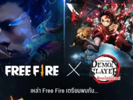 Free Fire se une a Kimetsu no Yaiba para un épico evento especial