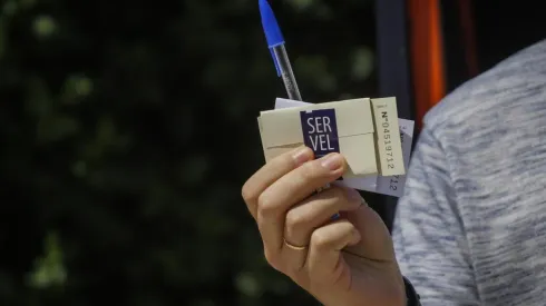 Cada votante debe llevar su propio lapiz pasta azul