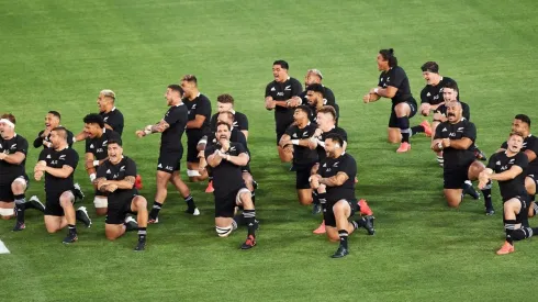 El Haka en honor al Diego