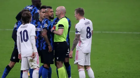 Vidal fue expulsado en la Champions League