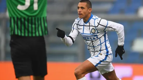 Alexis marcó el primero para el Inter