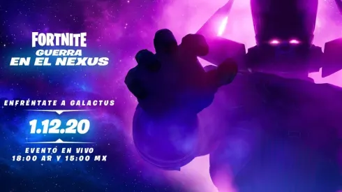 El evento final de Galactus llega a Fortnite