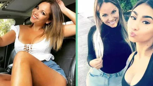 Lorena Astorga junto a Paloma Mami.