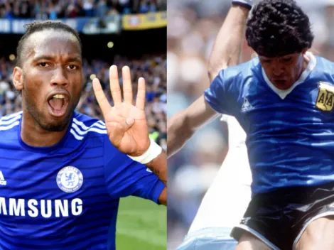Drogba a Maradona: "Tendremos que aprender a amar el fútbol sin ti"
