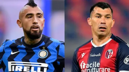 Arturo Vidal guiará el mediocampo del Inter en el duelo frente al Bologna de Gary Medel.