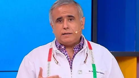 El doctor Sebastián Ugarte en el panel del matinal de TVN, "Buenos Días a Todos".