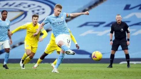 Kevin de Bruyne fue clave con su gol de penal