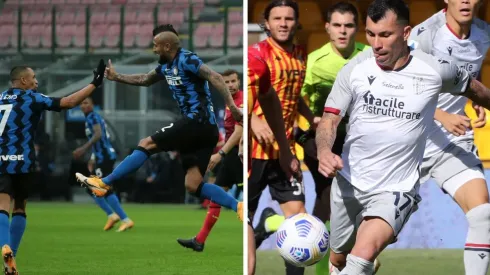 Arturo Vidal y Alexis Sánchez reciben a Gary Medel en otra jornada de la Serie A italiana en un interesante choque de chilenos.