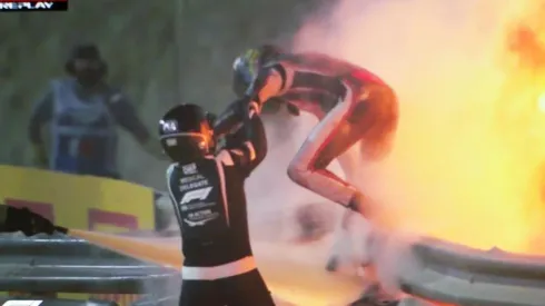 El piloto resultó con quemaduras en sus manos y tobillos.