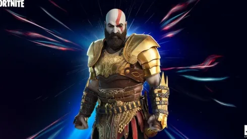 Kratos con armadura dorada para jugadores de PS5