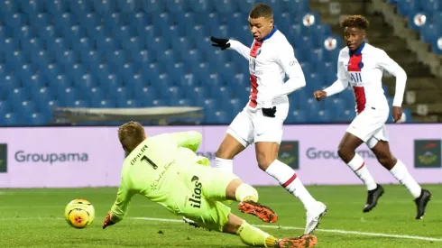 Mbappé puso la guinda de la torta del PSG ante el Montpellier