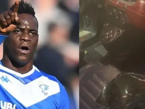Mario Balotelli furioso por su auto rayado: "Reza, bastardo cobarde"