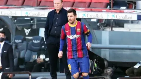 Koeman habló del cruce entre Messi y Cristiano