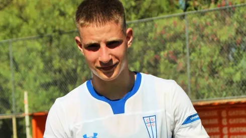 Bruno Barticciotto firmó contrato profesional con la UC.