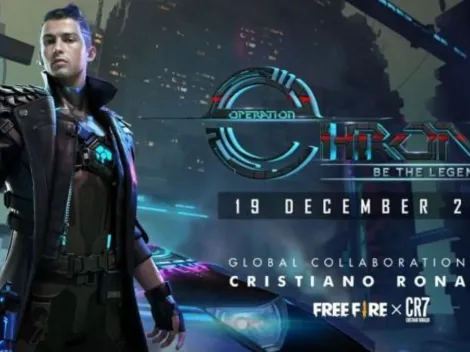 CR7 llega a Free Fire con un personaje en Operación Chrono