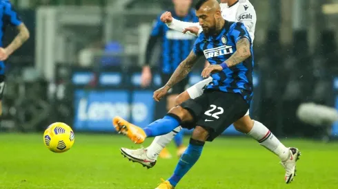 Arturo Vidal se habrá perdido los últimos dos partidos de Champions League en el Inter de Milán, el anterior por suspensión