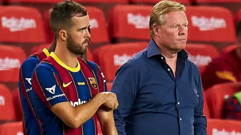 Pjanic no tuvo empacho en reclamar públicamente porque Koeman no lo hace jugar lo que, considera, merece.