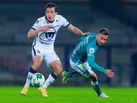 León de Meneses rescata agónico empate ante Pumas