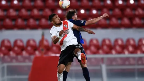 Paulo Diaz no dejó pasar una y fue figura en River