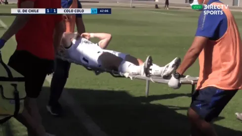 Javiera Grez se lesiona de cuidado en el superclásico femenino entre Colo Colo y la U.