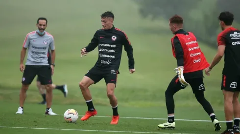 La Roja ya entrena en Brasil