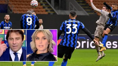 Conte se molestó por las preguntas de Fabio Capello y Anna Billó.