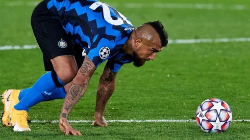 Arturo Vidal quedó nuevamente a la vera del camino en la UEFA Champions League