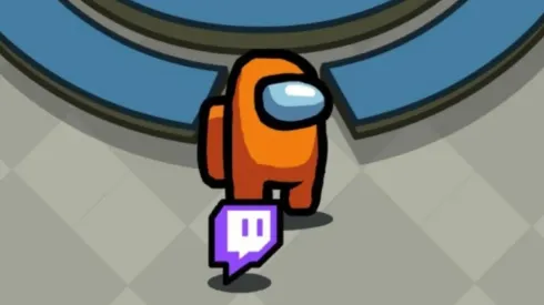 La la mascota Glitch gratis en Among Us
