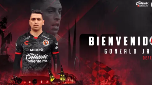 Gonzalo Jara, nuevo refuerzo del Xolos de Pablo Guede.