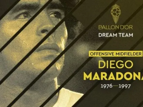 Pelé y Maradona integran el Dream Team del Balón de Oro