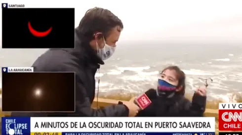 La conversación de Daniel Matamala y la niña de Puerto Saaavedra, en CNN Chile.