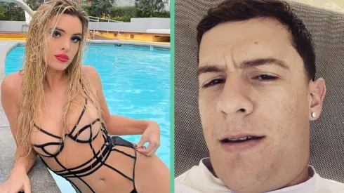 La influencer Lele Pons y el cantante Guaynaa.