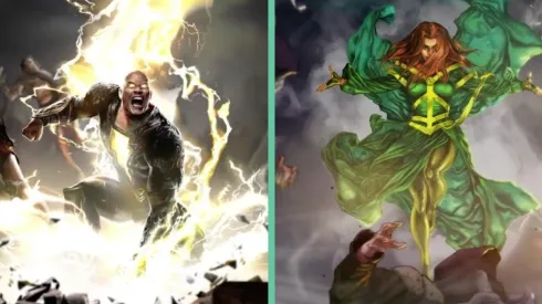 Black Adam y Cyclone en los cómics.