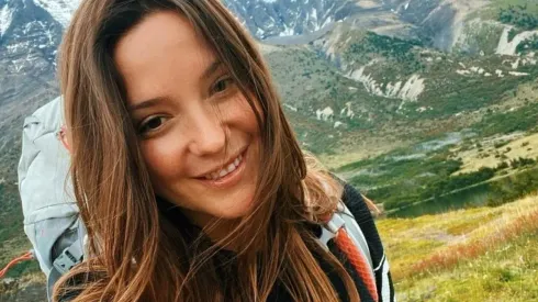 Kel Calderón en las Torres del Paines, invitada por la agencia de Claudio Iturra, Masai Travel.