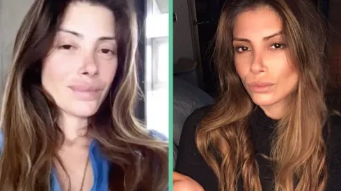 Dos momentos de la misma Roxana Muñoz.