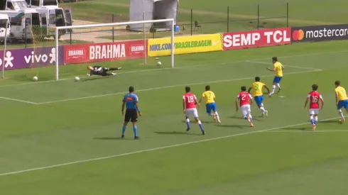 Juan José Echave y el penal atajado a Brasil sub 20.