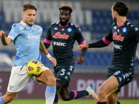 Napoli se aleja del liderato tras caer ante la Lazio