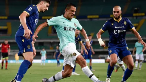 Alexis Sánchez sigue en duda en el Inter.