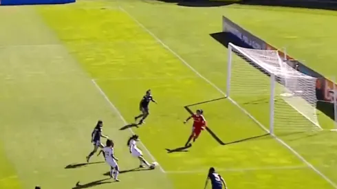 El golazo de rabona de Santiago Morning en la final femenina contra la U.