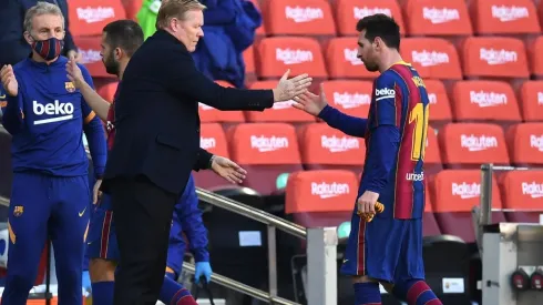 Koeman respalda a Messi