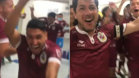 Jaime Valdés encabezó las merecidas celebraciones de La Serena en el camarín del Ester Roa Rebolledo.