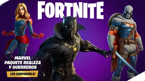 Black Panther, Capitana Marvel y Taskmaster llegan a Fortnite