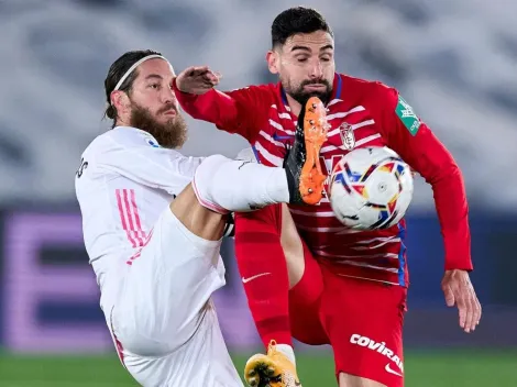 Real Madrid vence con polémica del VAR al Granada y es líder