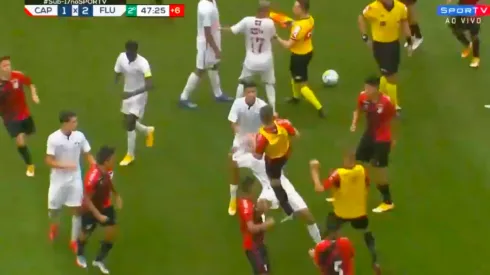 En una guerra terminó la final del Brasileirao Sub-17