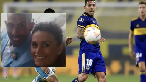 Tevez lanzó un gracioso mensaje de disculpas a su pareja por perderse el aniversario