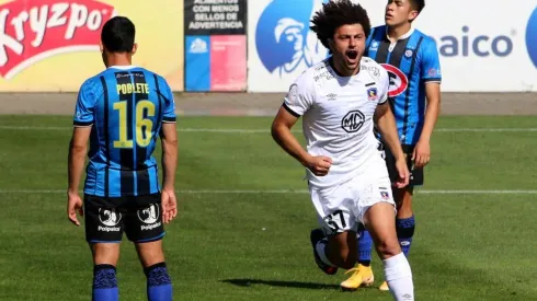 Maxi Falcón se ha ganado el cariño de los hinchas albos