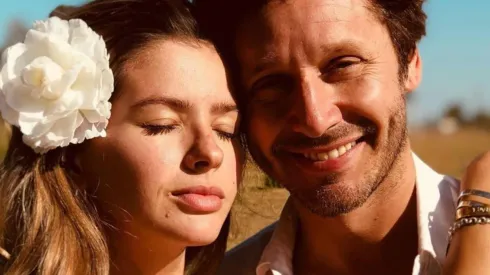 La pareja compartió en sus redes sociales la celebración navideña