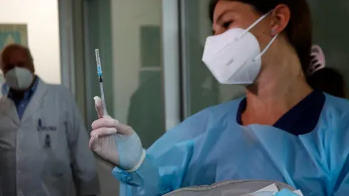 Zulema Riquelme fue la primera persona vacunada contra el Covid-19 en Chile