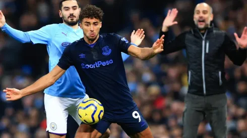 Josep Guardiola reclama falta en un Everton – Manchester City